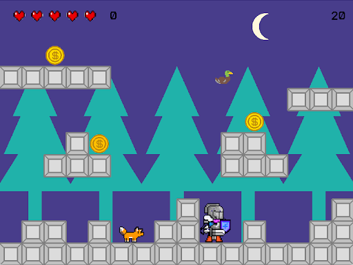 Stage 1 of Castle Crasher